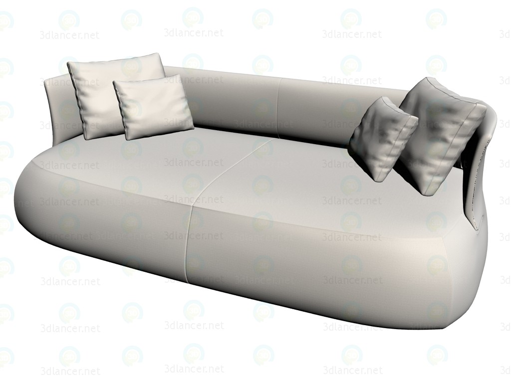 3d model Sofa FS210 - preview