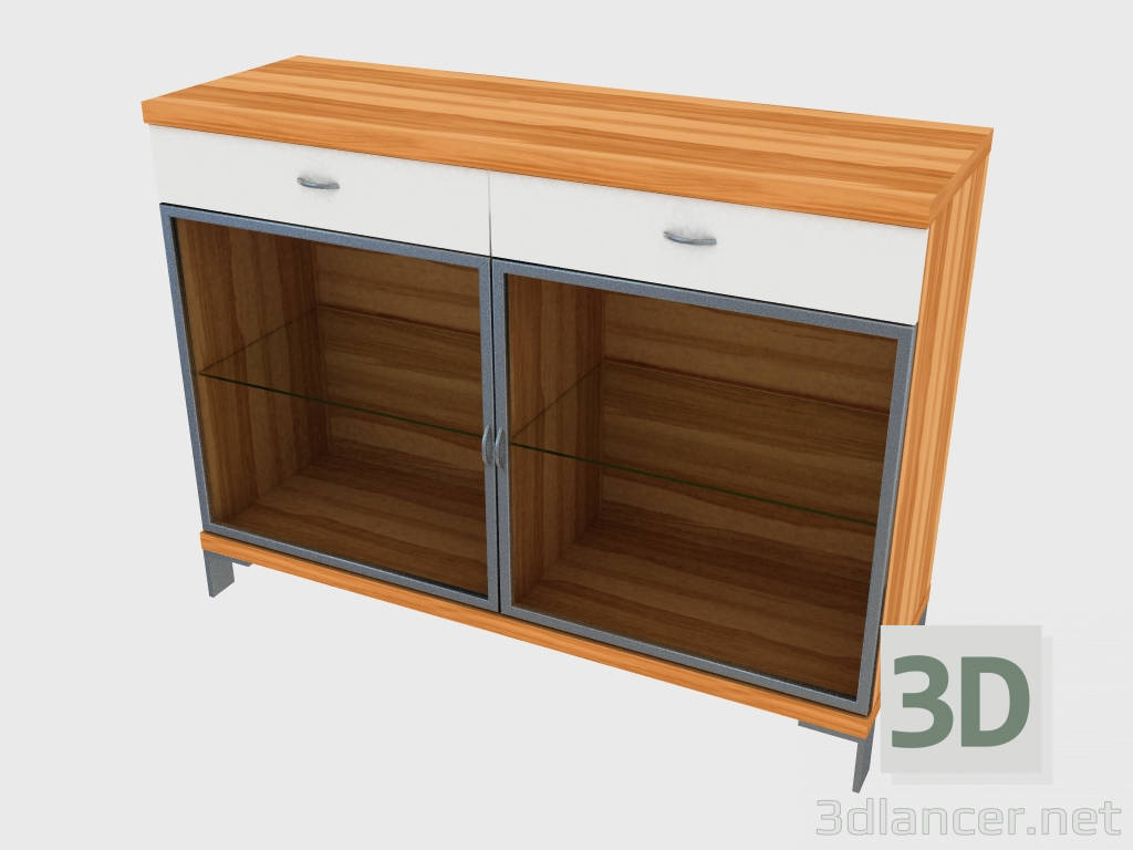 3d model Two-section buffet (150-39-2) - preview