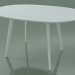 3D Modell Ovaler Tisch 3506 (H 74 - 135 x 100 cm, M02, L07, Option 2) - Vorschau
