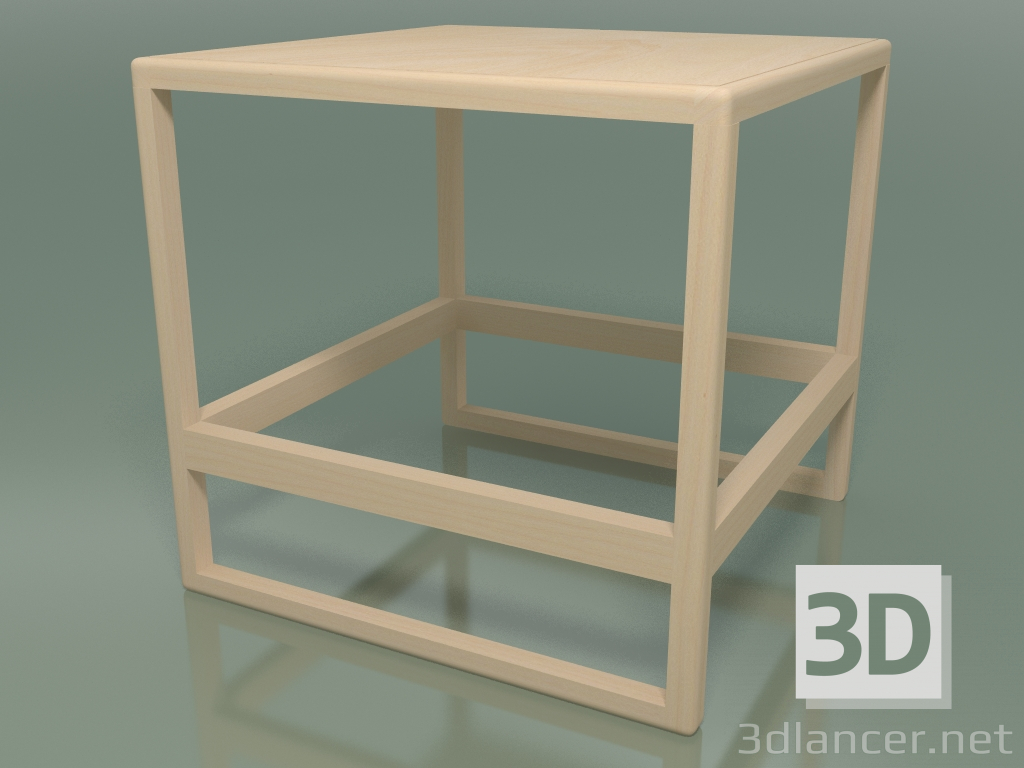 3D modeli Kare konferans masası Kazablanka 683 (421-683) - önizleme
