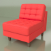 3d model Single section Cosmo (Red leather) - preview