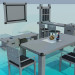 3D modeli Oda mobilyaları - önizleme