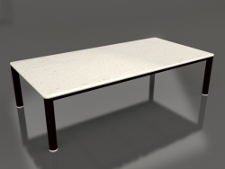 Table basse 70×140 (Noir, DEKTON Danae)