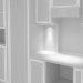 3D Klasik mutfak, granit mutfak tezgahı ile Traverten yükseklikler modeli satın - render