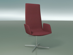 Manager chair 4906BR (4 legs, with soft armrests)