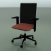 Modelo 3d Cadeira com encosto alto 6502 (5 rodízios, com malha, apoio de braço 3D padrão ajustável, V39) - preview