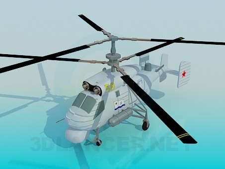 modelo 3D KA-25A - escuchar modelo 3D KA-25A - escuchar