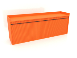 Cabinet TM 11 (2040x500x780, leuchtend leuchtend orange)