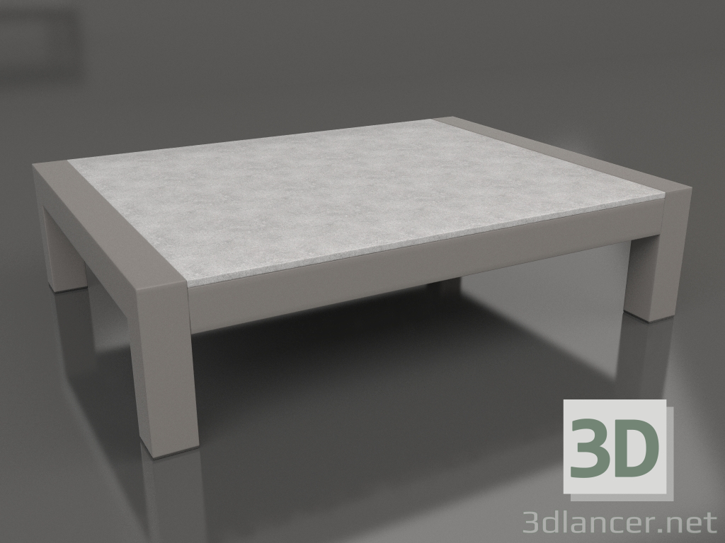 3d модель Кофейный стол (Quartz grey, DEKTON Kreta) – превью