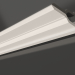 3d model Plaster ceiling cornice smooth KG 008 1 (47x215) - preview