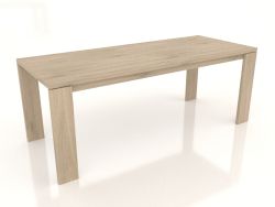 Mesa de jantar BLANK 2000x800x750 mm (carvalho clareado)