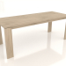 modèle 3D Table à manger BLANK 2000x800x750 mm (chêne éclairci) - preview