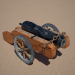 3d model Garmata (cannon) Cossack (real, original) - preview