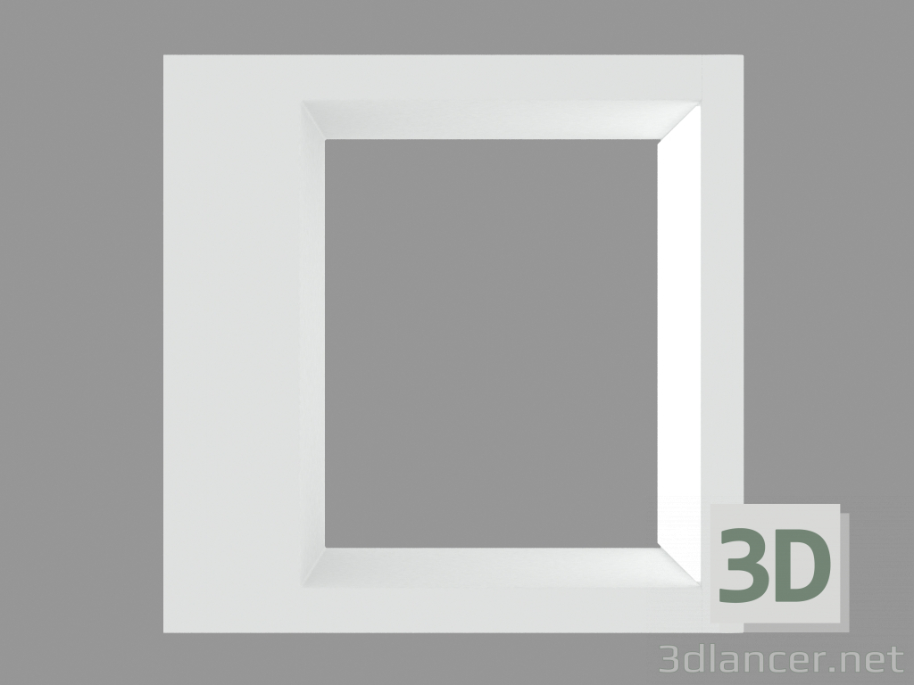 3D modeli Duvar lambası SOĞUTMA KARE UYGULAMASI (S7280W) - önizleme