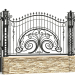 3d Forged fence PREVIEWNUM#