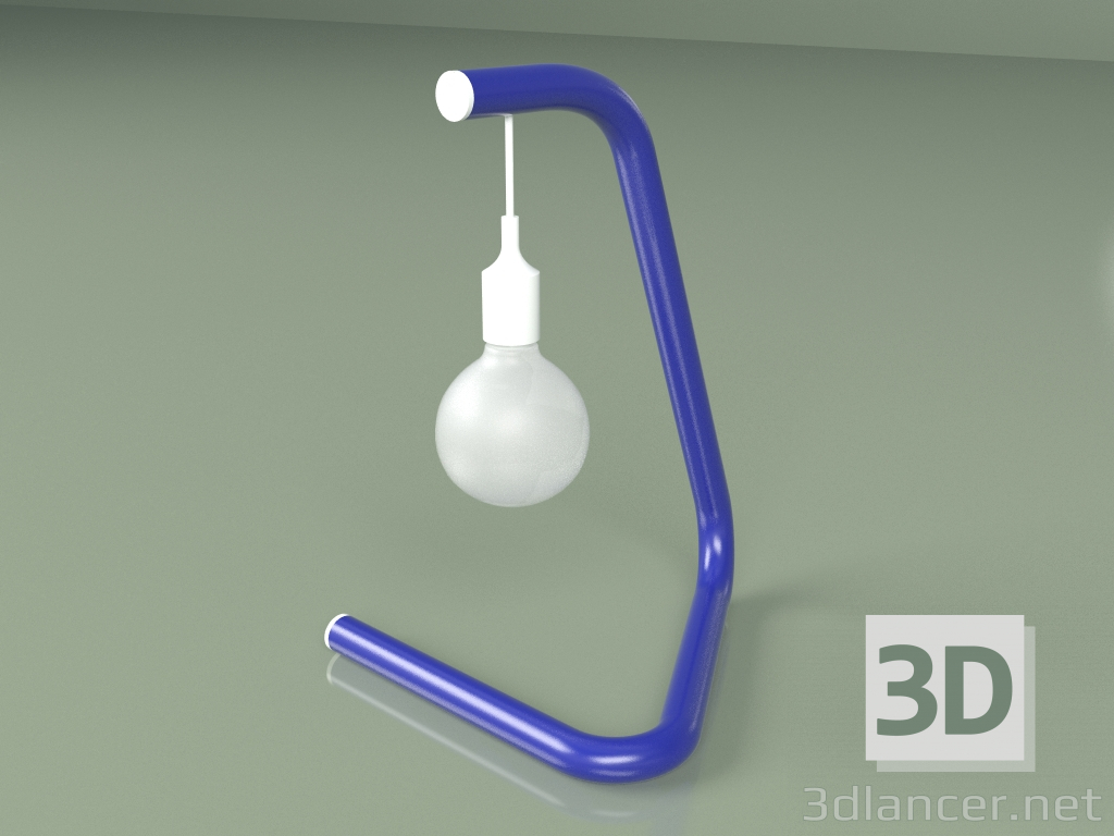 3D modeli Varya Schuka'dan lamba (mavi) - önizleme