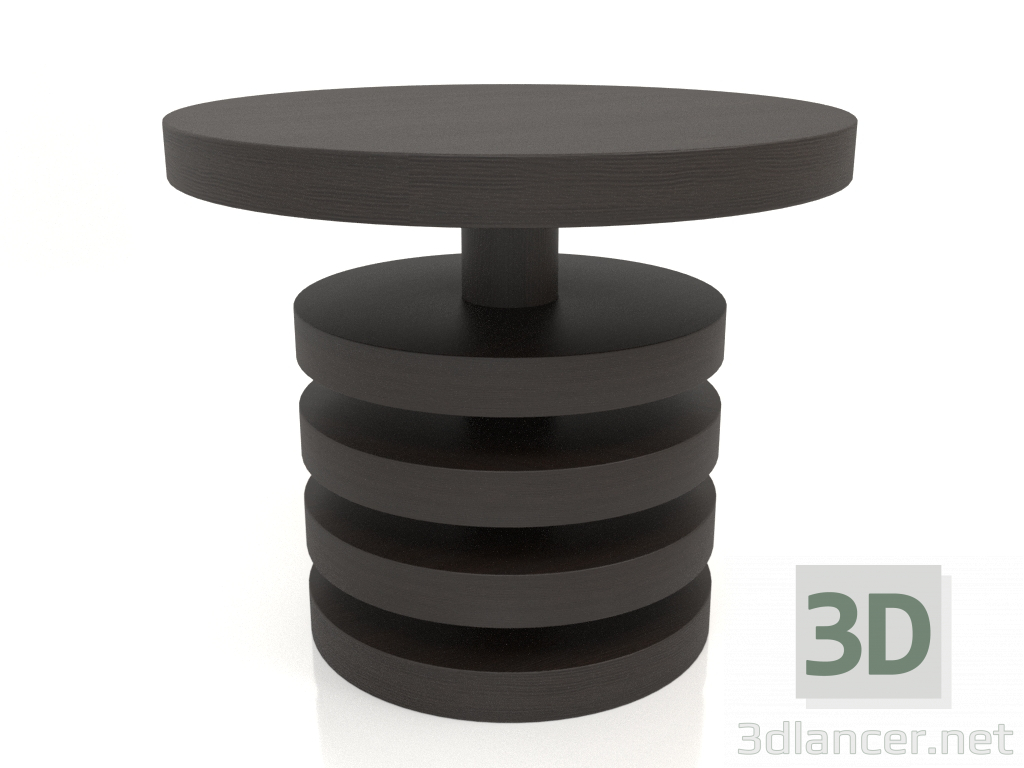 3d model Coffee table JT 04 (D=600x500, wood brown dark) - preview