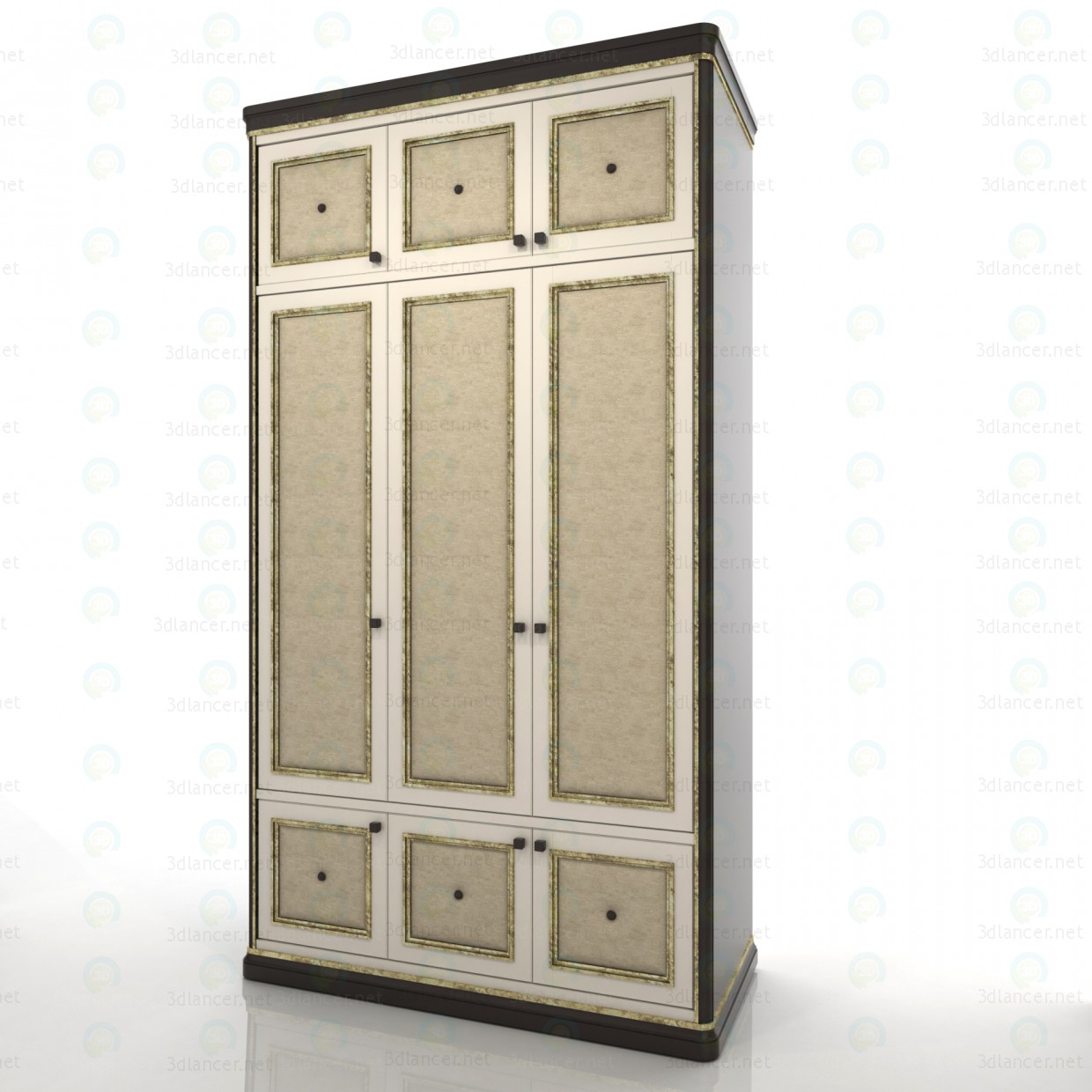 3d model Wardrobe - preview