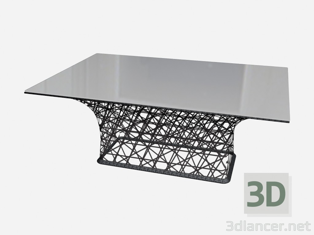 3D Modell Esstisch-Tischfuß 65700 5801 - Vorschau