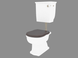Toilette mit Abwasserbehälter