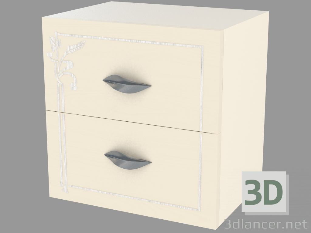 3d model Element of the modular cabinet K2TODF - preview