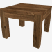 3d model Small coffee table (60 x 45 x 60 cm) - preview