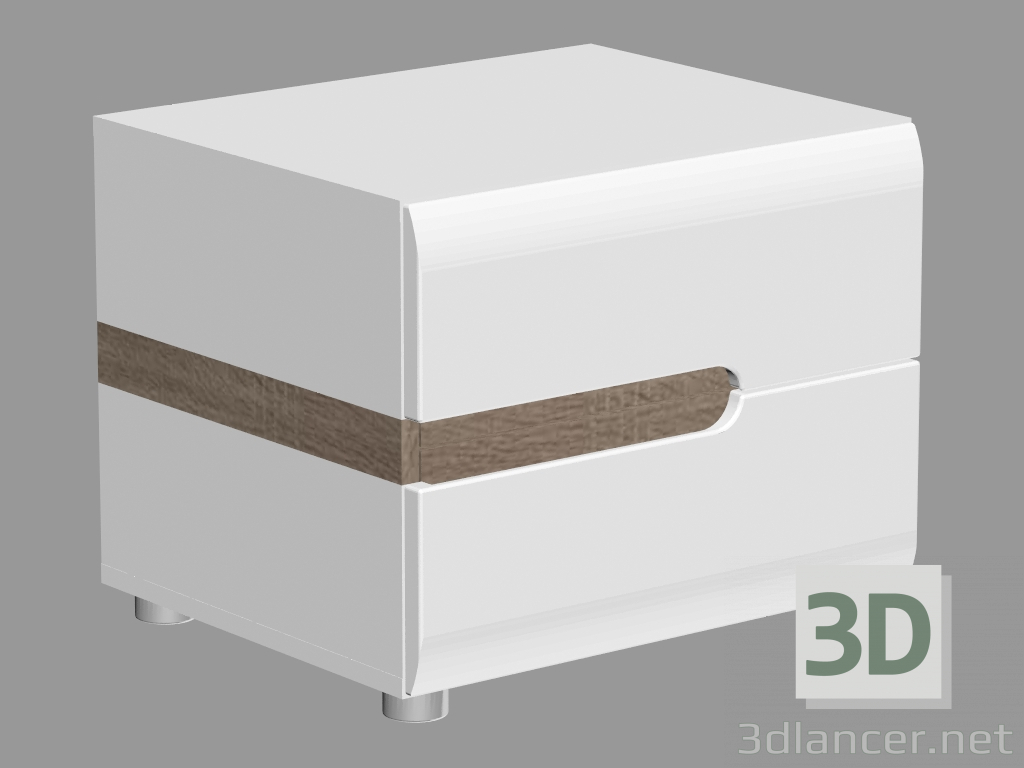 3D modeli Başucu masası (TİP 96) - önizleme