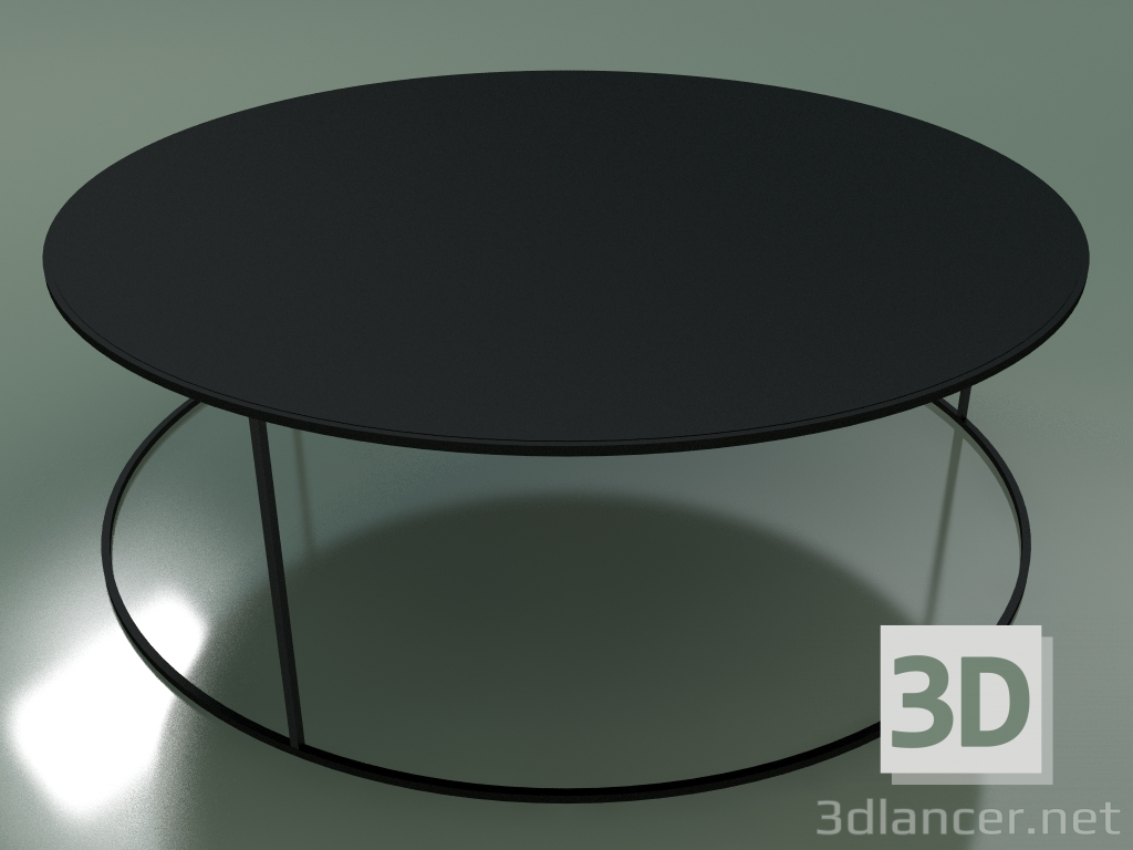 3d model Mesa de centro redonda (H 40cm, D 120 cm) - vista previa