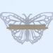 modello 3D di Scaffale - "Farfalla" comprare - rendering