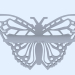 3d Полиця - "Метелик" модель купити - зображення