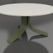 modèle 3D Table basse Ø80 (Vert olive, DEKTON Sirocco) - preview