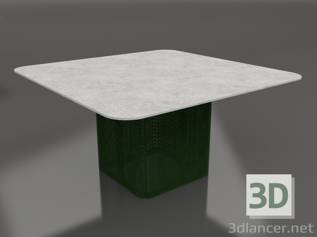 3 डी मॉडल डाइनिंग टेबल 140 (बोतल हरा) - पूर्वावलोकन