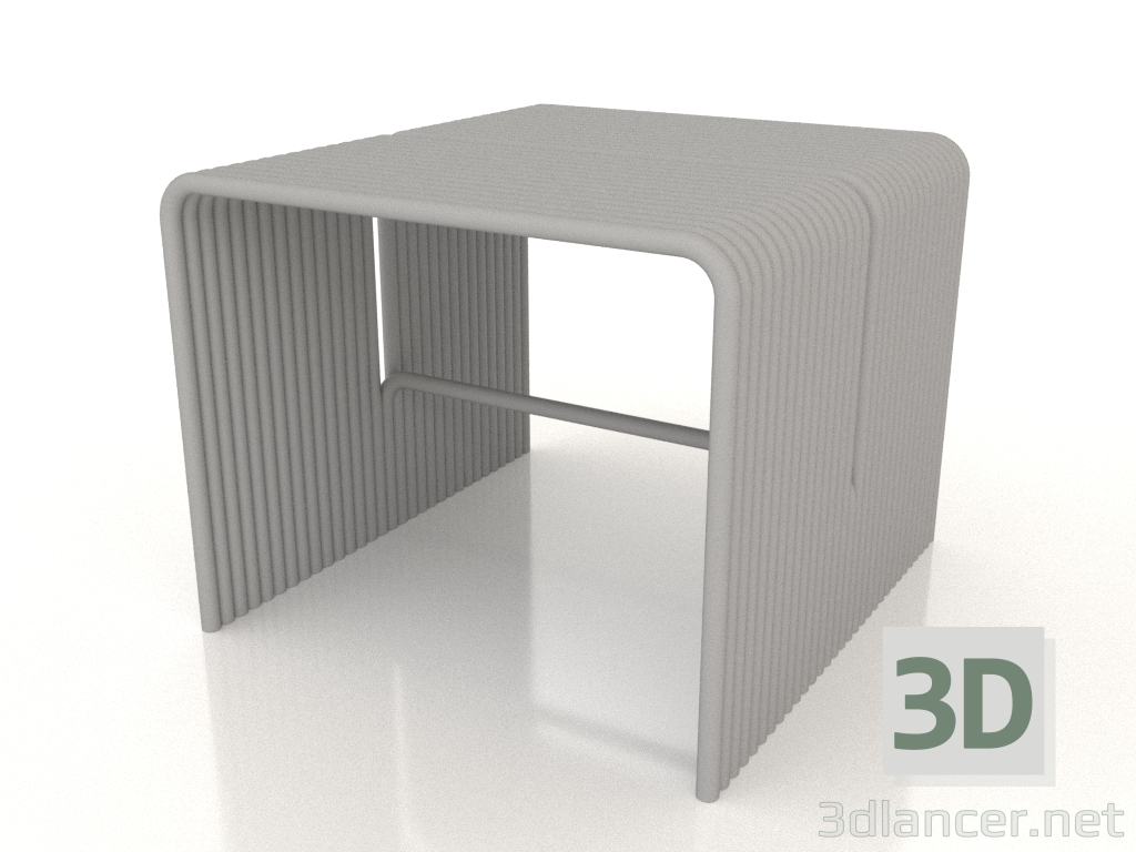 3d model Coffee table (light gray) - preview