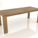 modèle 3D Table à manger BLANK 2000x800x750 mm (chêne naturel) - preview
