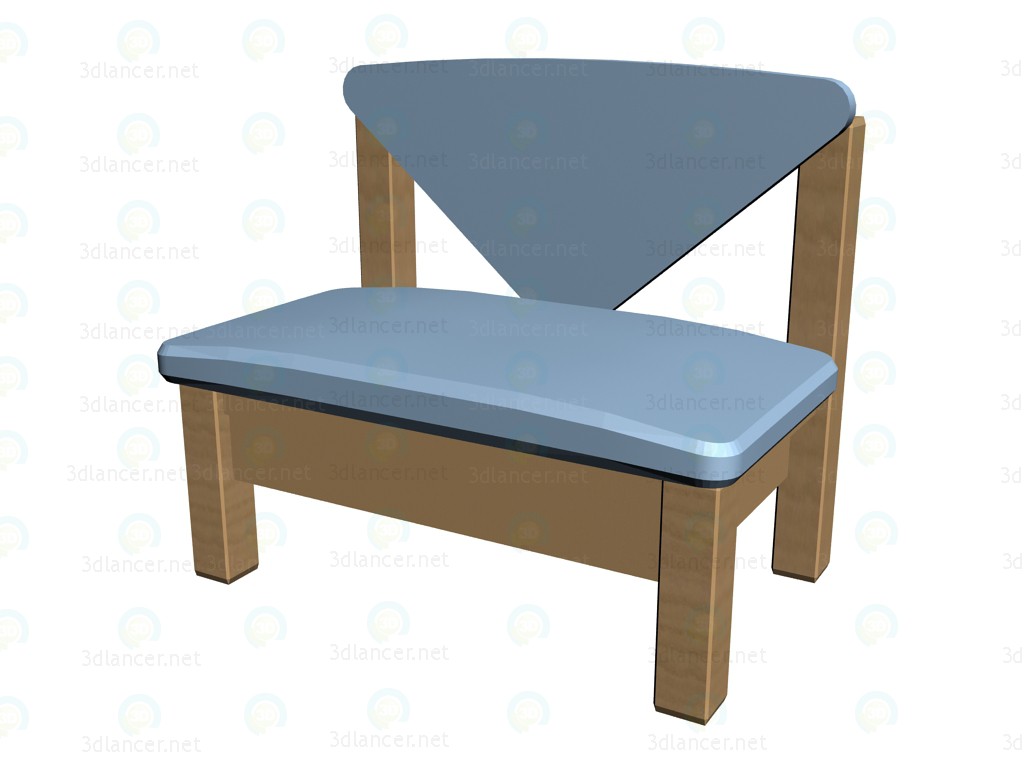 3d model Bench 63SK02 - preview