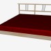 3d модель Ліжко, двомісний – превью