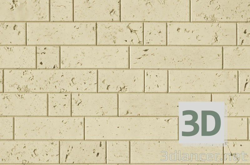 travertine brick buy texture for 3d max