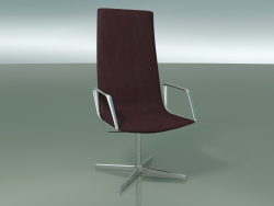 Manager chair 4914BI (4 legs, with armrests)