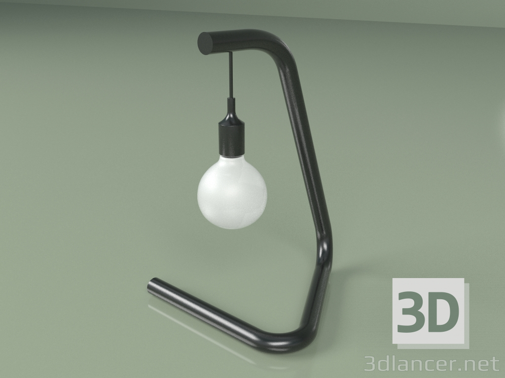 3D Modell Lampe von Varya Schuka (schwarz) - Vorschau