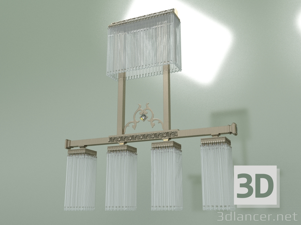 3d model Chandelier CARINO CAR-ZW-4 + 1 - preview