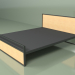 3 डी मॉडल डबल बेड 1600 - पूर्वावलोकन