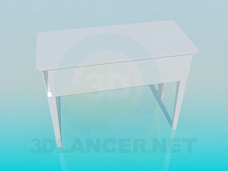 modelo 3D Secretaire - escuchar modelo 3D Secretaire - escuchar