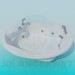 3d model Round Jacuzzi - preview