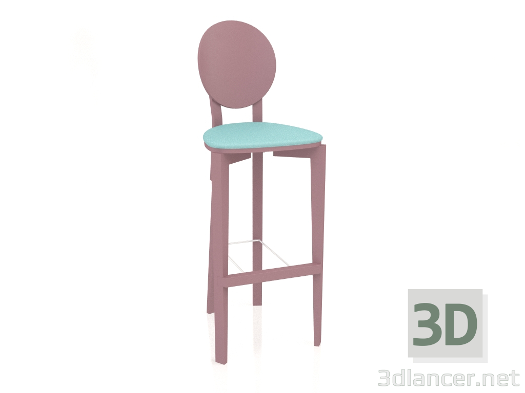 3 डी मॉडल बिना गद्दे वाली पीठ के साथ सर्कस बार स्टूल (विकल्प 2) - पूर्वावलोकन
