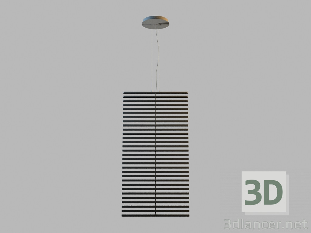 modèle 3D lampe suspendue de 2152 - preview