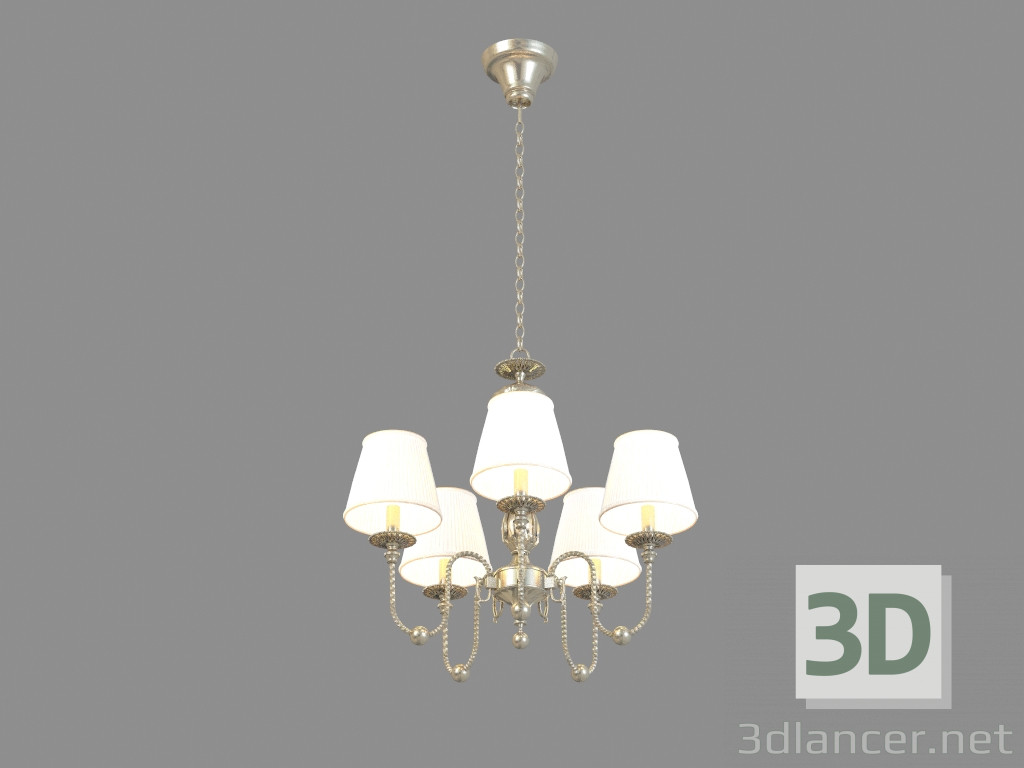 Modelo 3d Chandelier A2044LM-5GO - preview