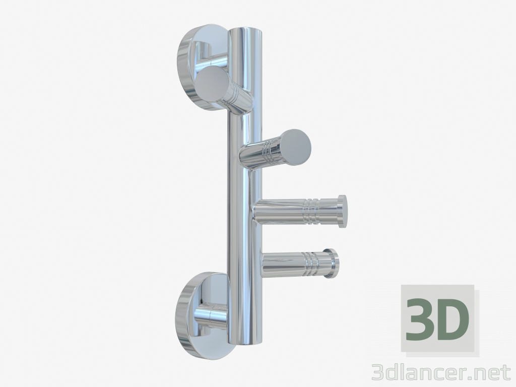 3D Modell Der Halter der Handtücher VEER-4 fixiert (L 85) - Vorschau