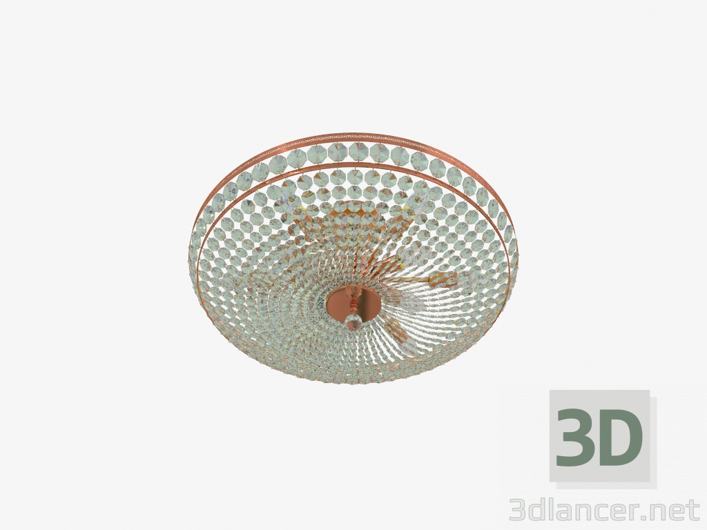 3D modeli Çubuk üzerinde avize OTTILIA (P700-PT60-G) - önizleme