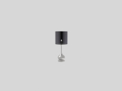 Cal Lighting Tapron Metal Accent Lamp