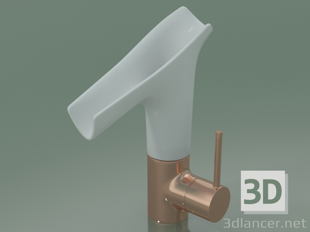 3D Modell Beckenhahn mit Glasauslauf (12113300) - Vorschau